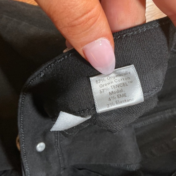 Reformation Marilyn High & Skinny Black Jeans with Belt Women’s Size 29 - Picture 8 of 8